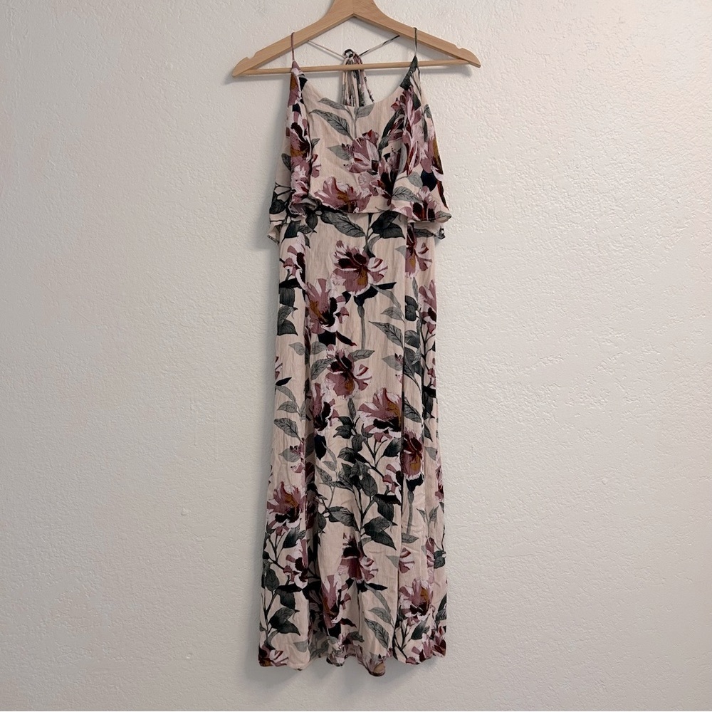 Pinkblush Pink Floral Midi Dress
